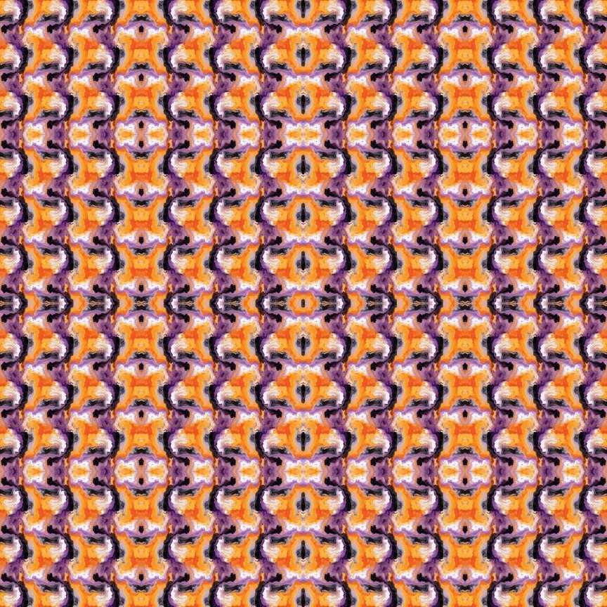 Witchy Tie Dye Pattern Acrylic Sheets - CMB Pattern Acrylic